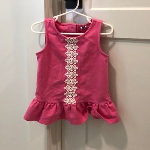 Janie and Jack adorable peplum top